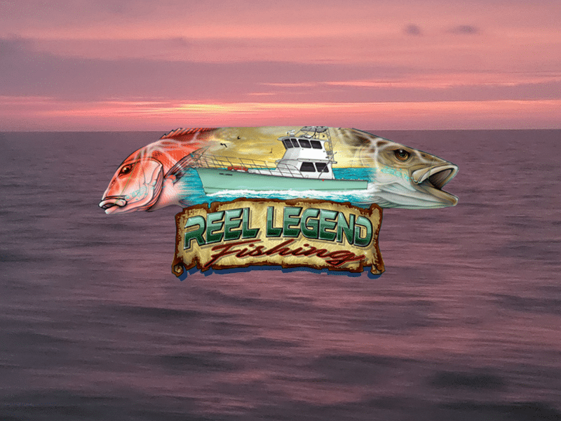 What types of fishing charters does Reel Legend offer?